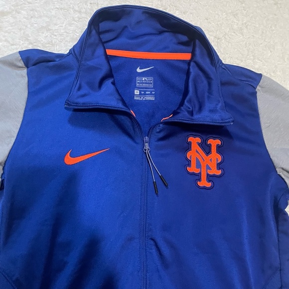 Nike Kids Blue and Gray Sports Jacket - Picture 6 of 9